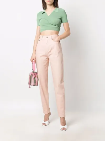 tapered high-waisted trousers | Dolce 