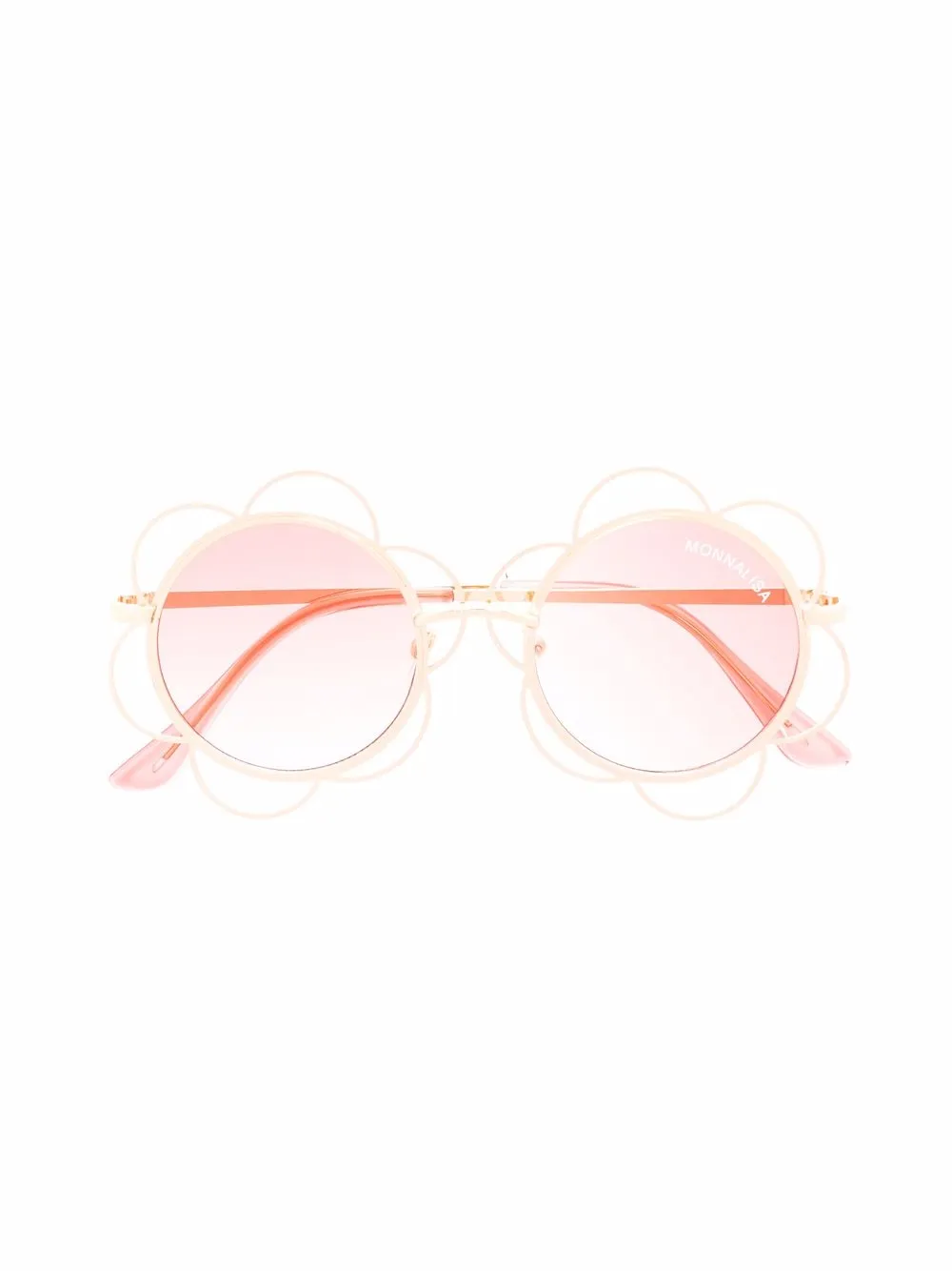 

Monnalisa floral-frame sunglasses - Pink
