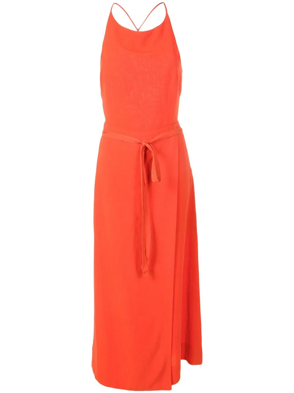 

Osklen backless skort jumpsuit - Orange