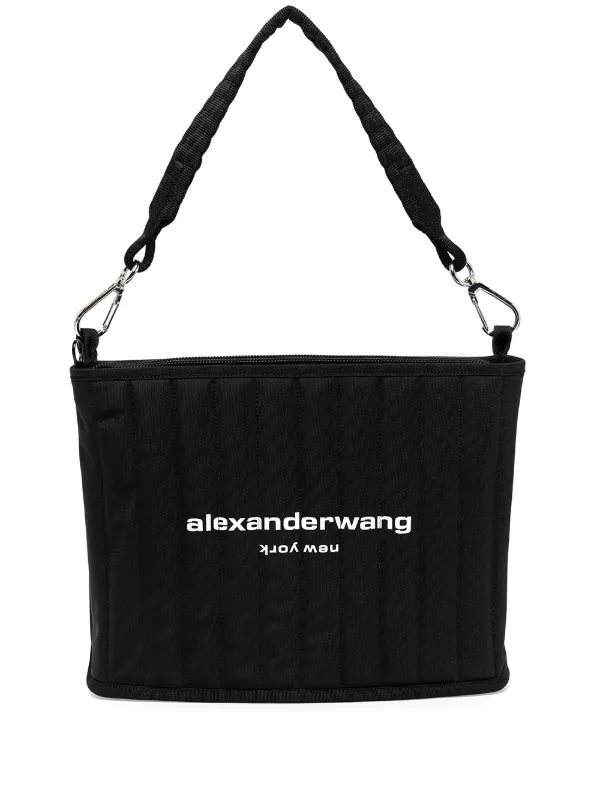 Alexander Wang logo-print Quilted Tote Bag - Farfetch