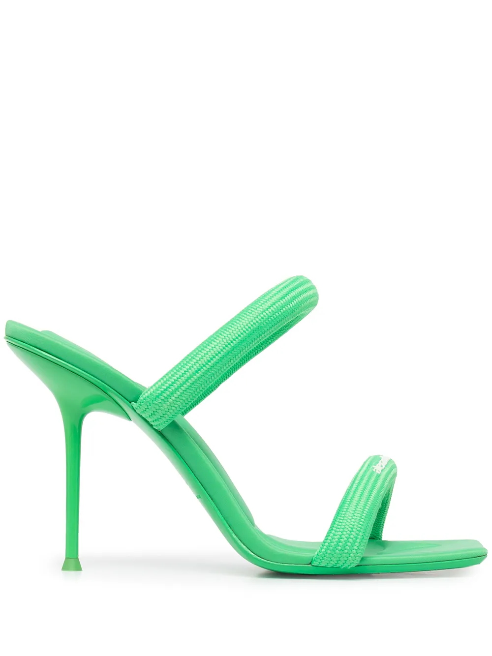 

Alexander Wang sandalias Julie con tacón de 105mm - Verde