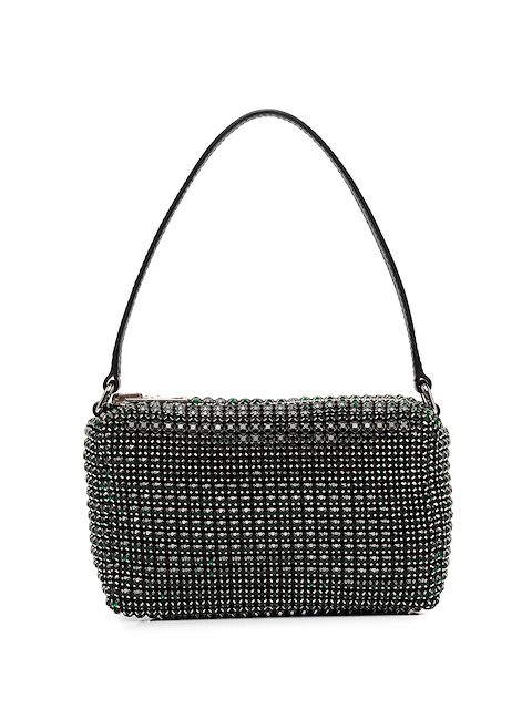 Alexander Wang Heiress crystal-embellished pouch bag