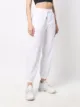 Nike swoosh-print track pants