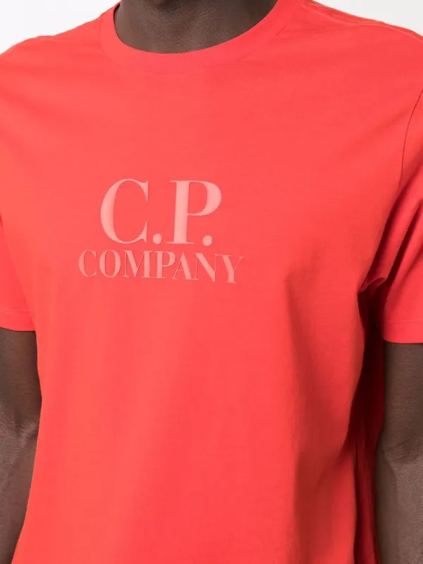 cp company orange t shirt