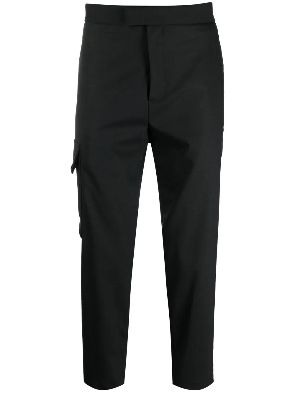 

Neil Barrett cargo-pocket skinny cropped trousers - Black