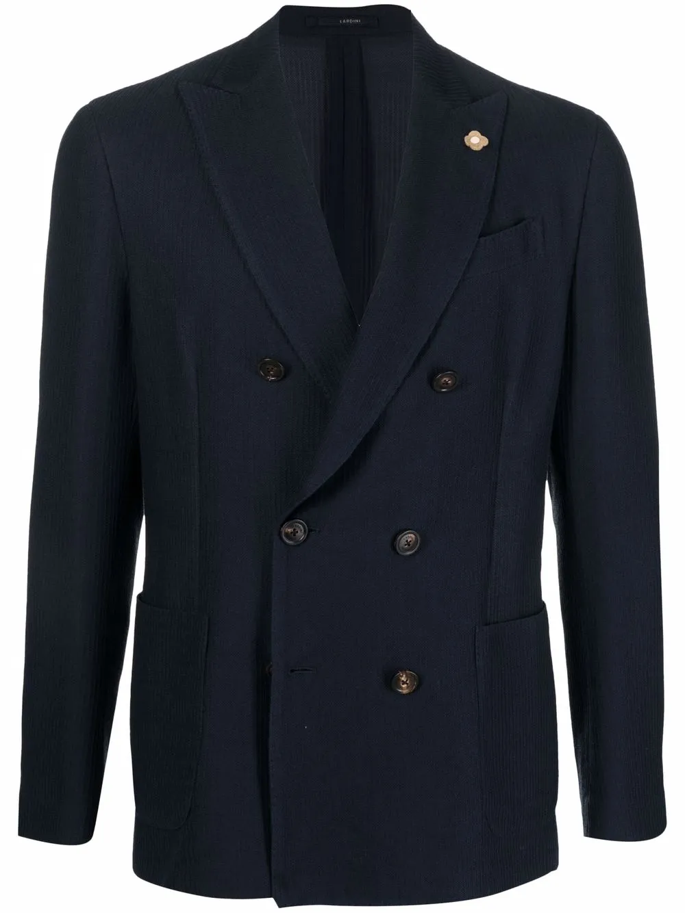 

Lardini double-breasted suit jacket - Blue