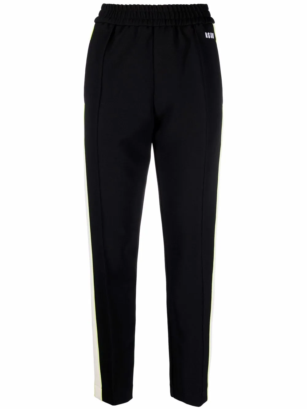 

MSGM pants con logo bordado - Negro