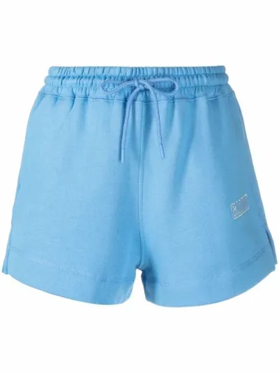 logo-embroidered drawstring shorts 