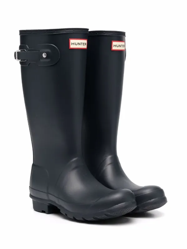 Hunter Kids Original Wellington Boots Blue FARFETCH ID