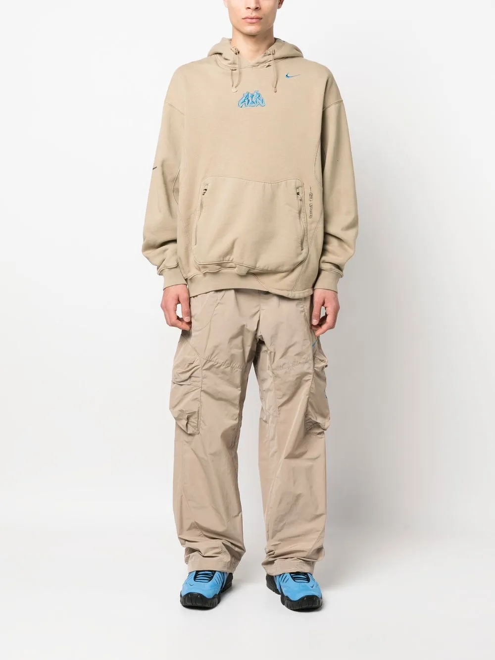 Nike X Off-White swoosh-logo detail hoodie | Hoodies | Image 2