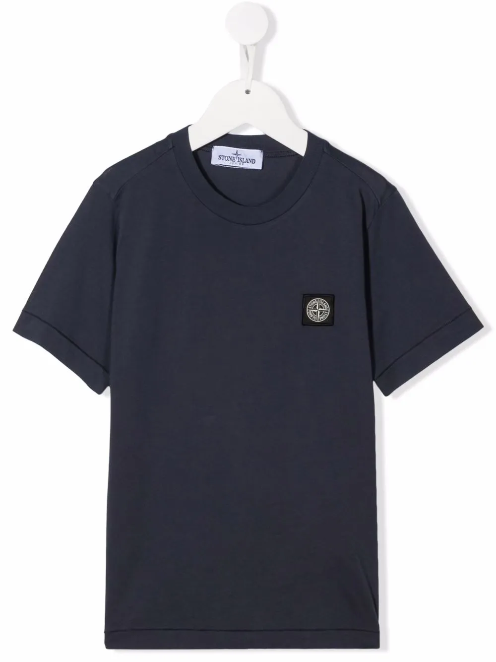 

Stone Island Junior playera con parche del logo - Azul