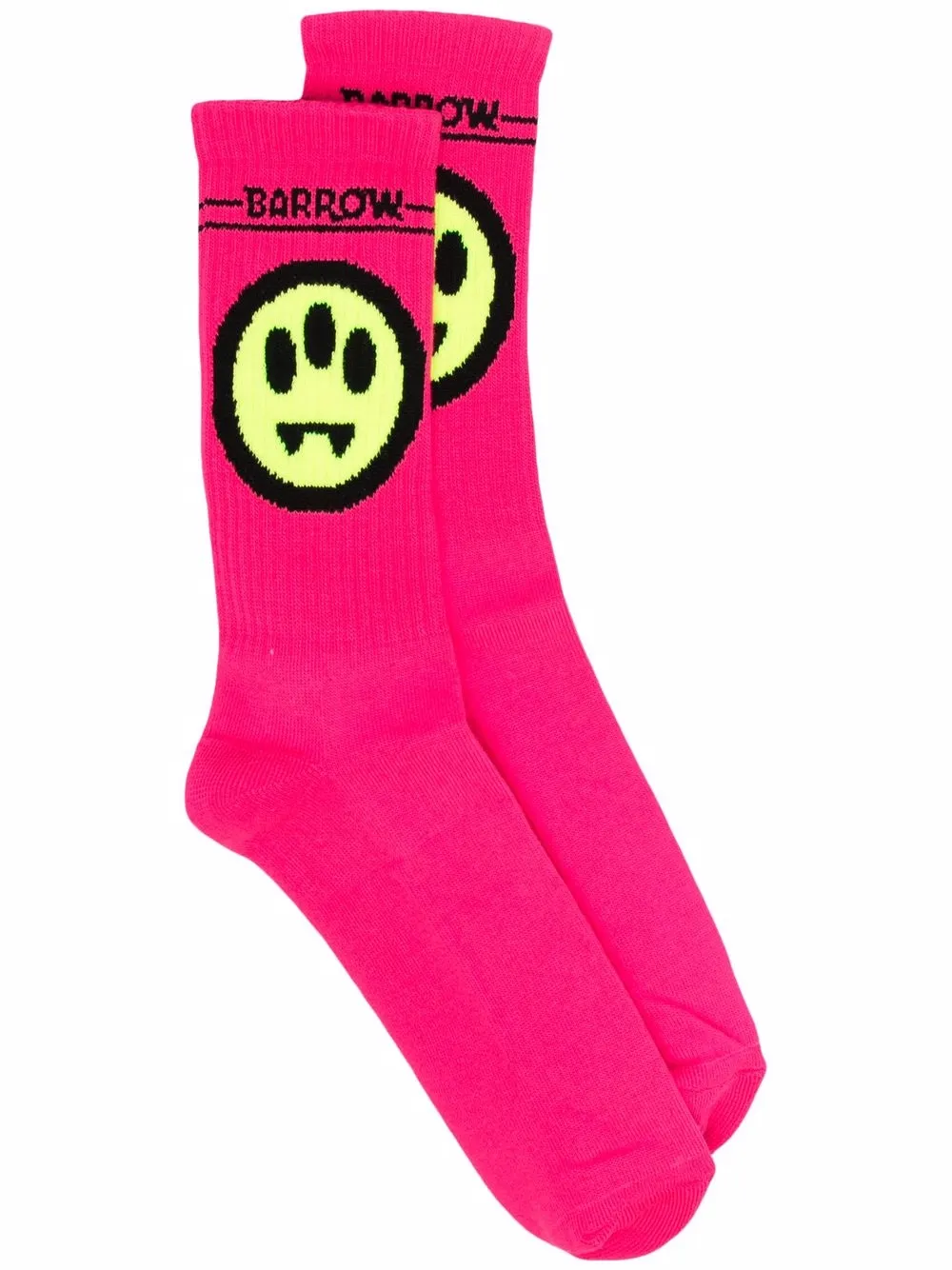 BARROW logo-print socks | Pink | Image 1