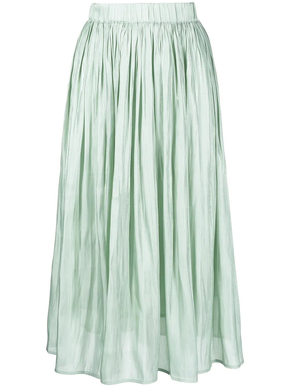 

tout a coup pleated midi skirt - Green