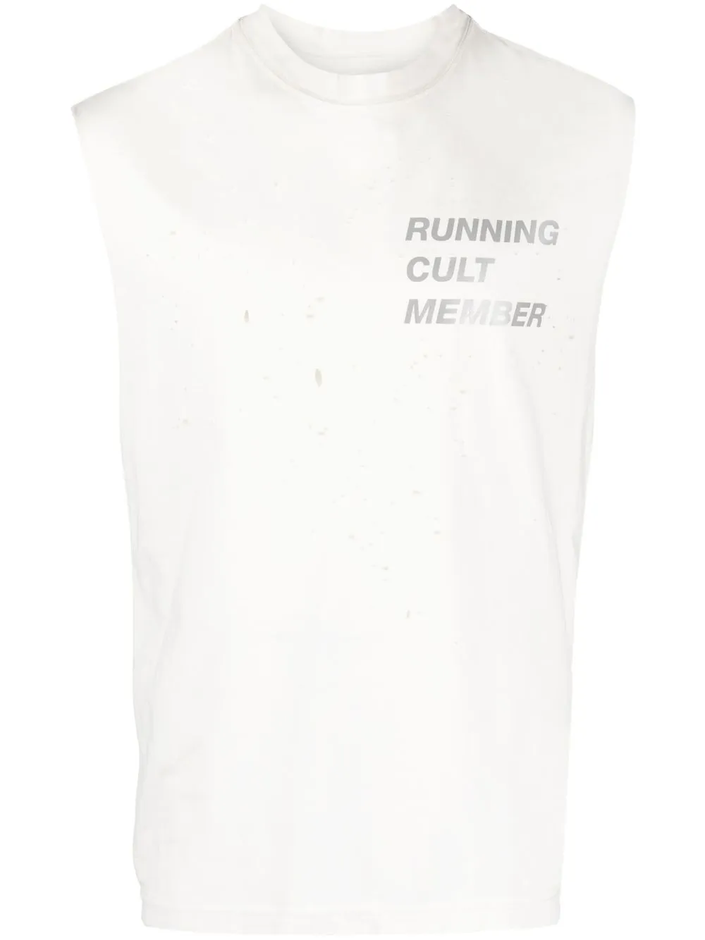 

Satisfy Core Mothtech organic-cotton vest - White