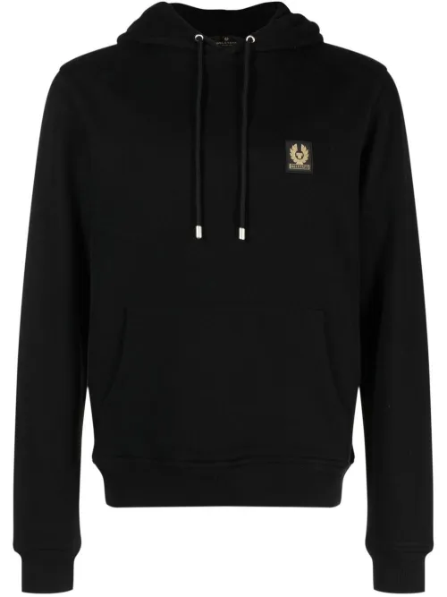 Hoodie à patch logo - Belstaff - Modalova