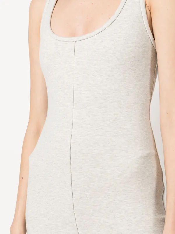 Alexander Wang Uネック ミニドレス | グレー | FARFETCH JP Alexander Wang Uネック ミニドレス | グレー | FARFETCH JP