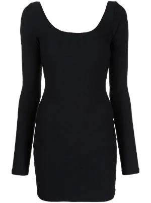 Alexander Wang Vネック チェーンディテール マキシドレス Alexander Wang Vネック チェーンディテール マキシドレス