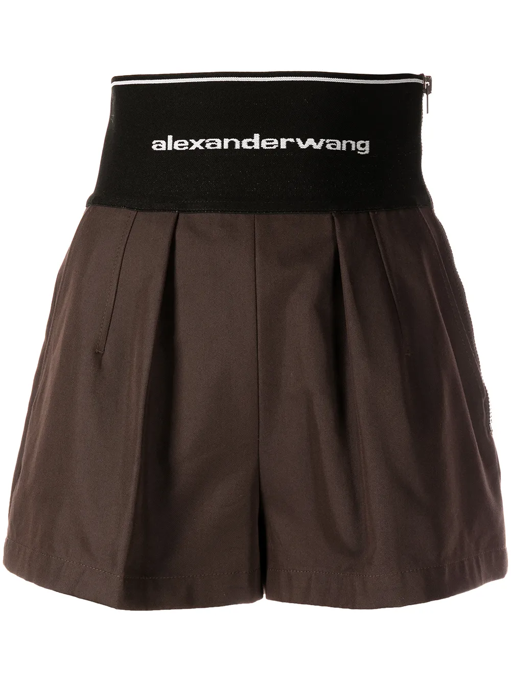 

Alexander Wang tailored safari shorts - Brown