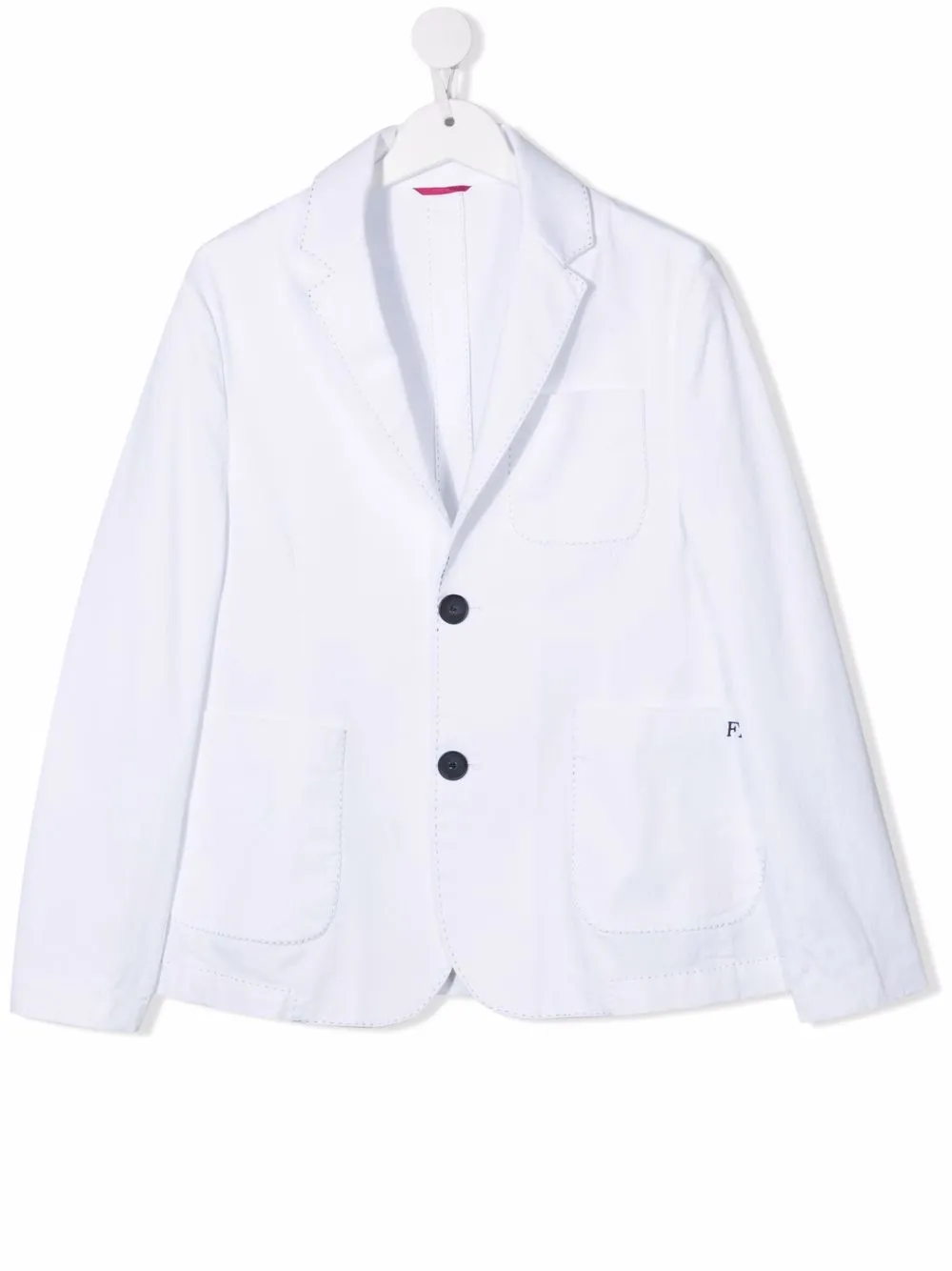 

Fay Kids blazer con botones - Blanco