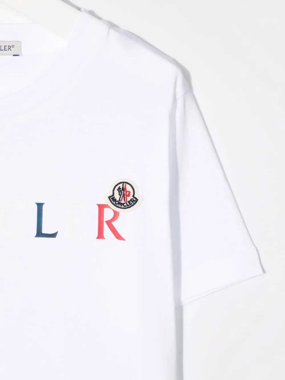 Moncler Enfant モンクレール・アンファン ロゴ Tシャツ - Farfetch