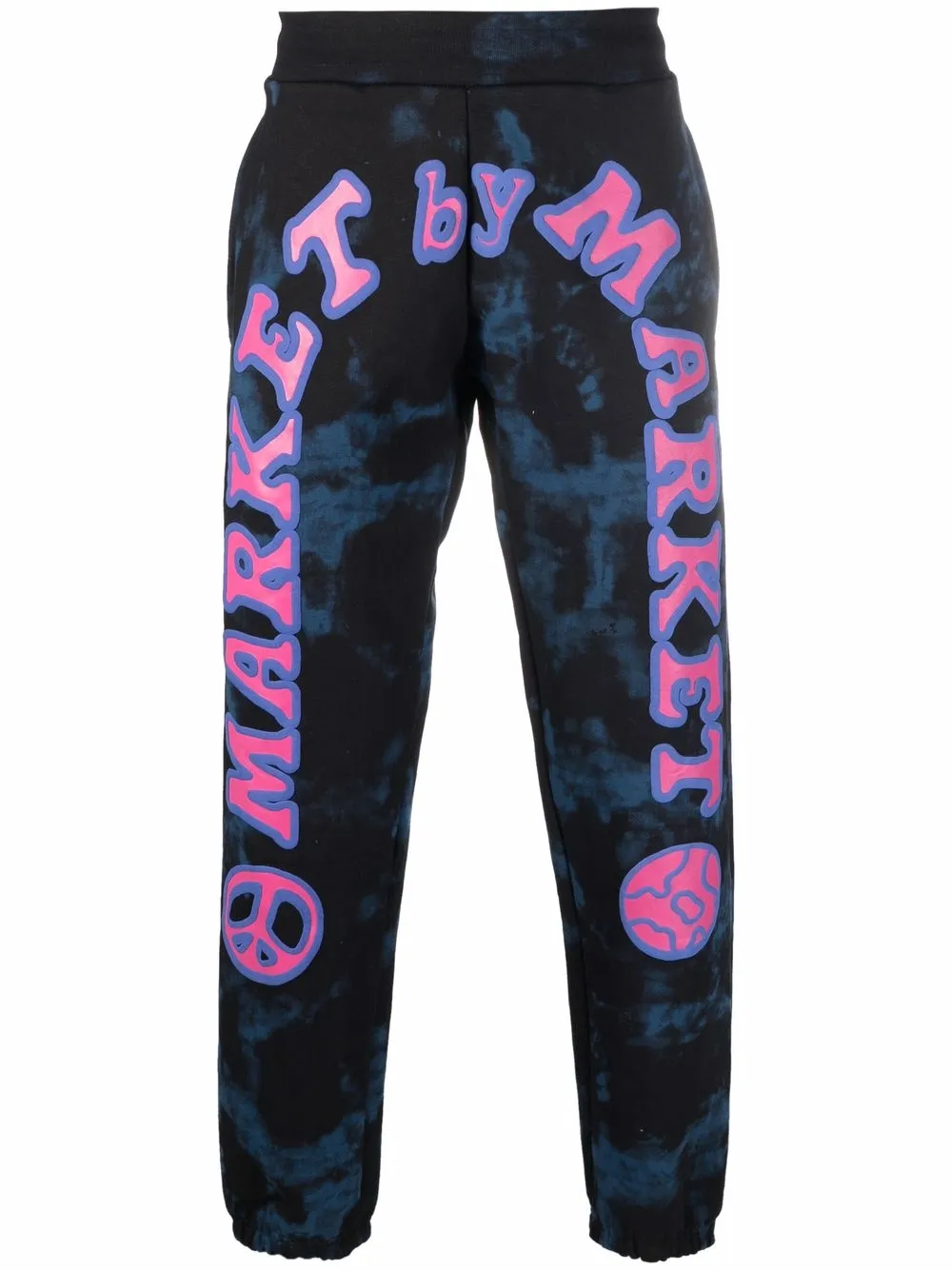 

MARKET pants Cali Peacecon estampado tie-dye - Azul