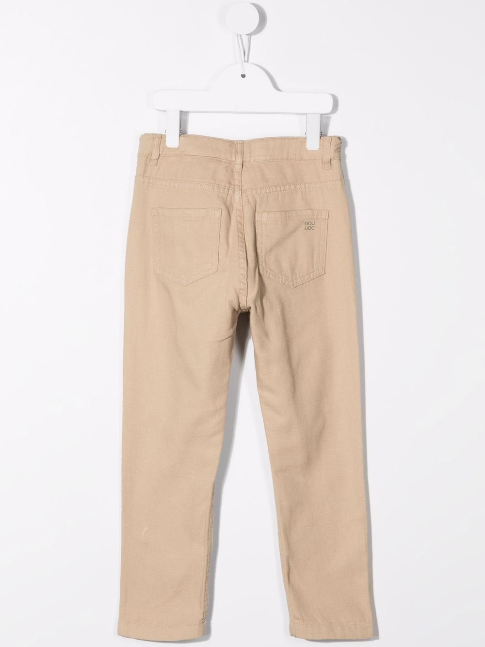 фото Douuod kids straight-leg cotton chino trousers