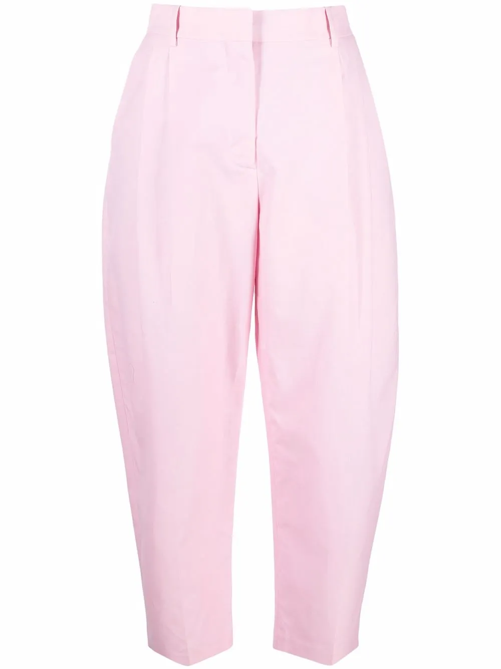 

Stella McCartney tapered cropped trousers - Pink