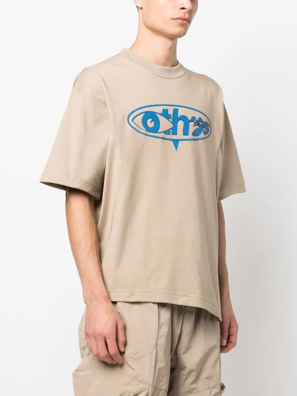 Nike X Off-White Playera Con Estampado De Grafiti Neutro