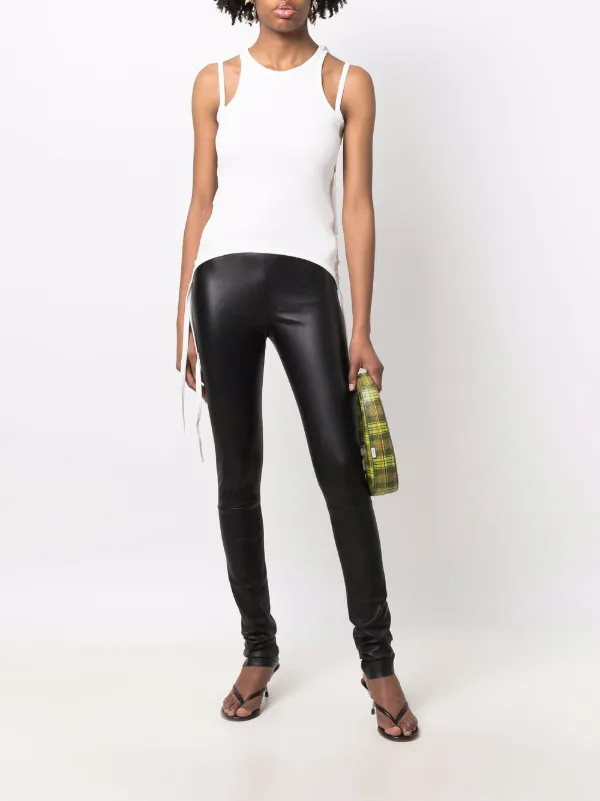 Drome low-rise Leather Leggings - Farfetch