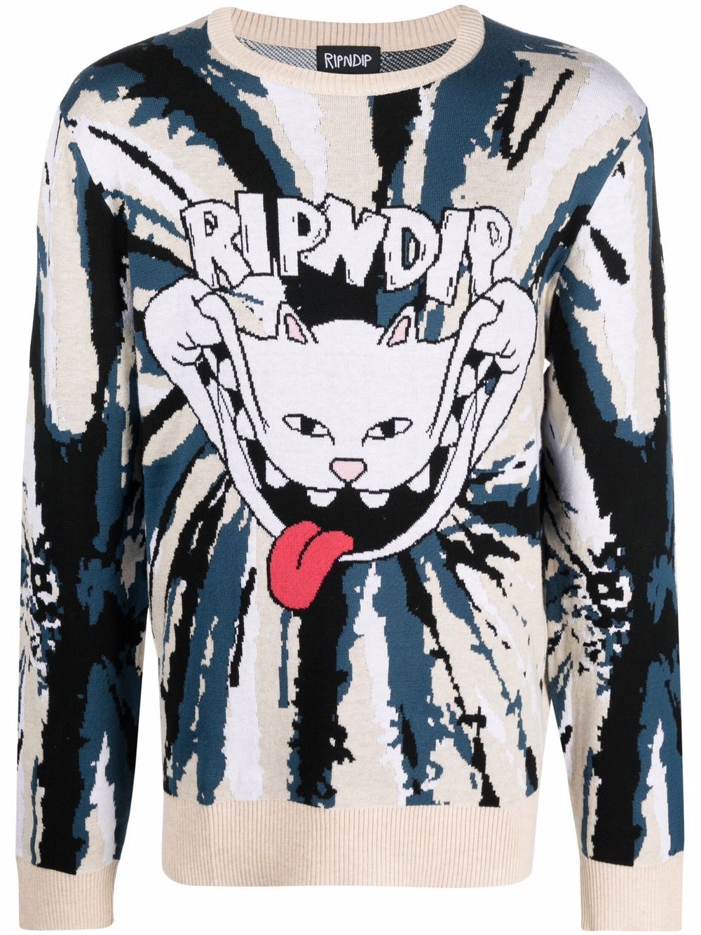 Ripndip джемпер вязки интарсия