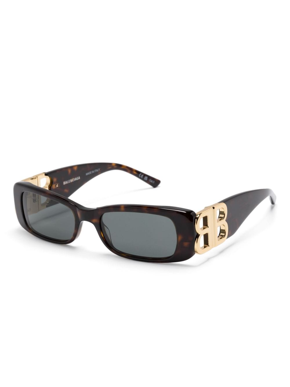 Balenciaga Eyewear Dynasty zonnebril - Bruin