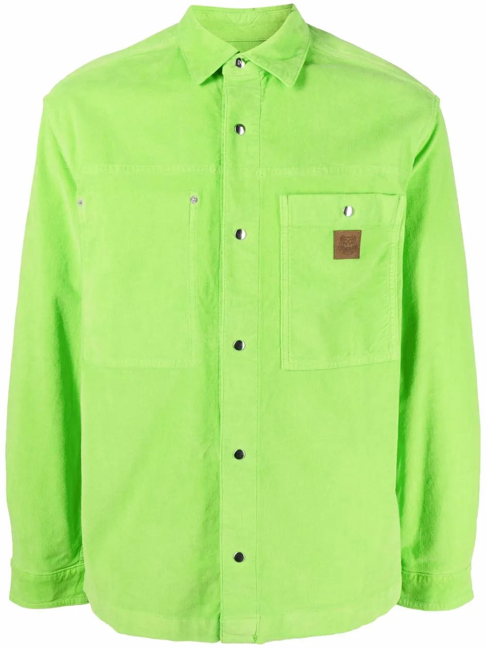 

Kenzo camisa con parche del logo - Verde