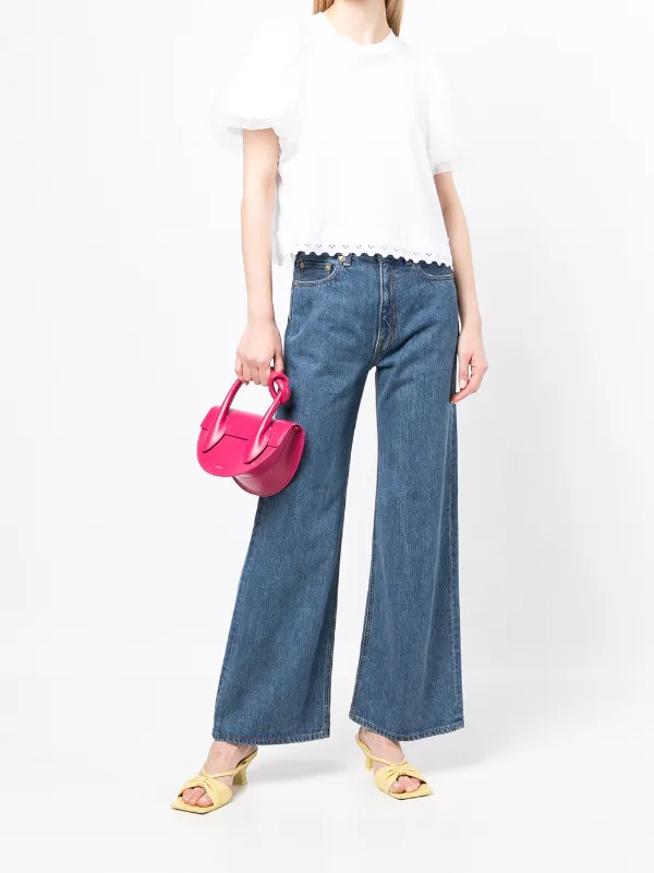 Tu Es Mon Tresor The Amber 3Year フレアジーンズ | ブルー | FARFETCH JP