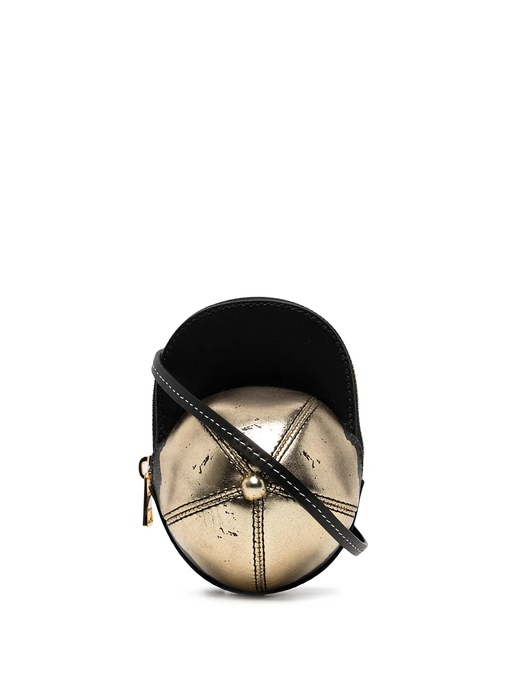 

JW Anderson bolsa Cap metalizado - Negro