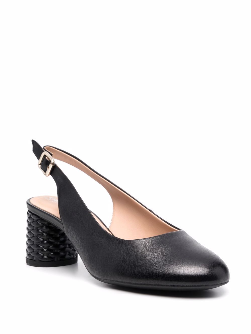 Shop Geox slingback block-heel pumps with Express Delivery - FARFETCH