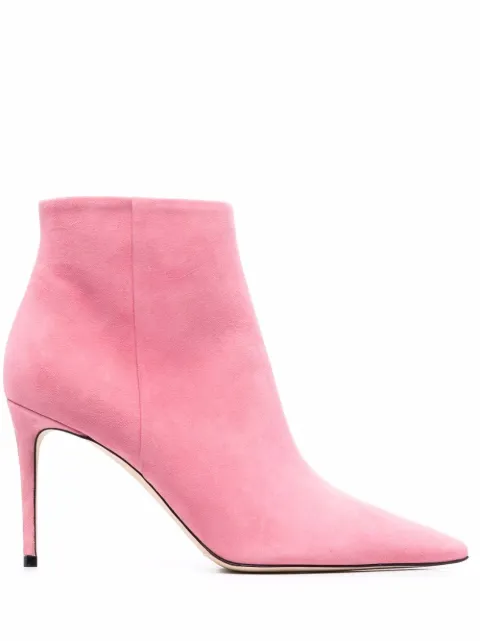 Scarosso x Brian Atwood Anya suede ankle boots