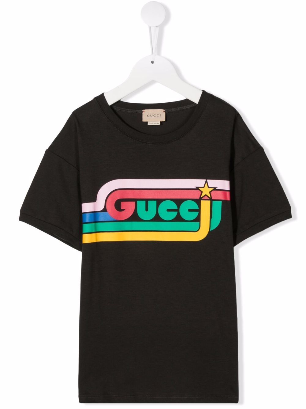 

Gucci Kids logo-print T-shirt - Grey