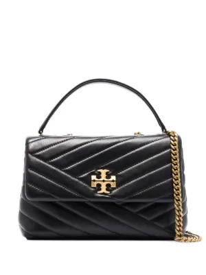 Tory Burch Handtasche mit Label-Detail (schwarz) online kaufen