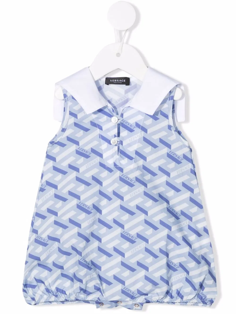 Versace Kids ромпер с монограммой