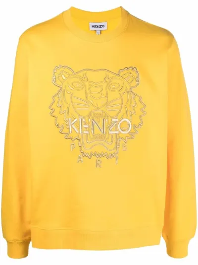 logo-embroidered sweatshirt | Kenzo 