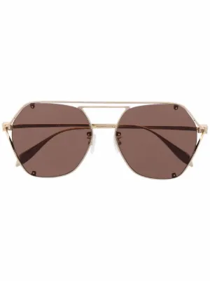 Occhiali da sole da donna di Alexander McQueen Eyewear su Farfetch