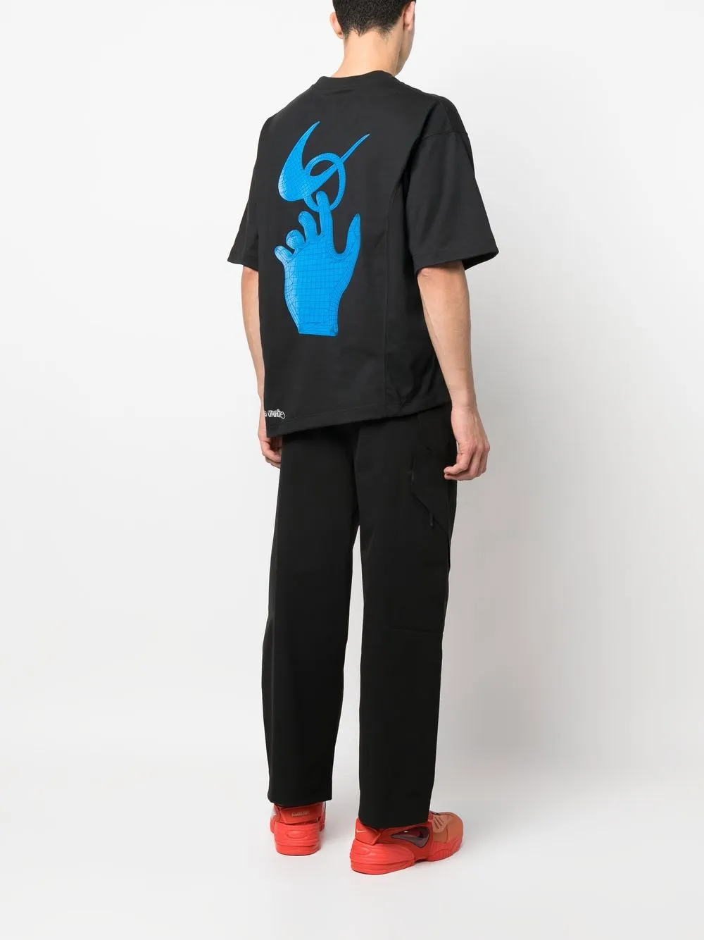 Nike X Off-White playera con estampado de grafiti | Playeras | Image 2