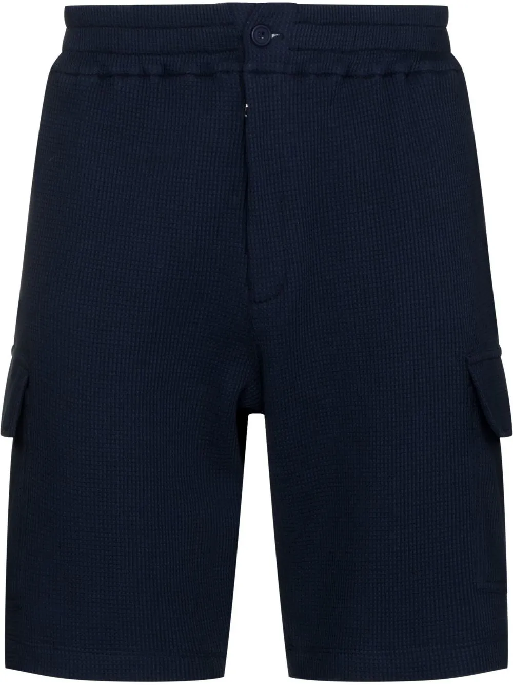 

PRÉVU Dean cotton cargo shorts - Blue