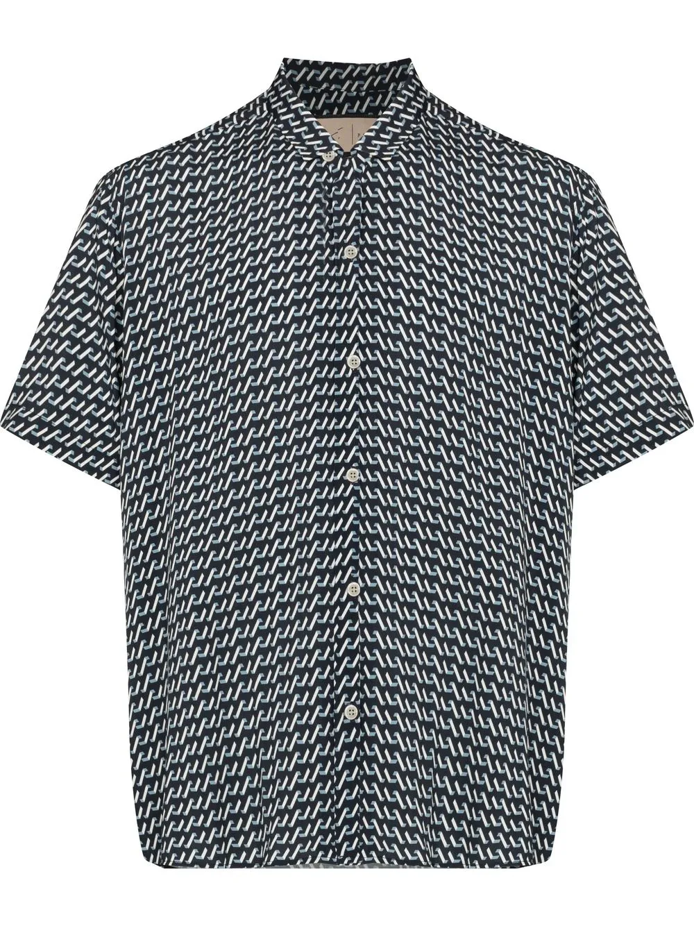 

PRÉVU camisa Hayden con estampado gráfico - Azul