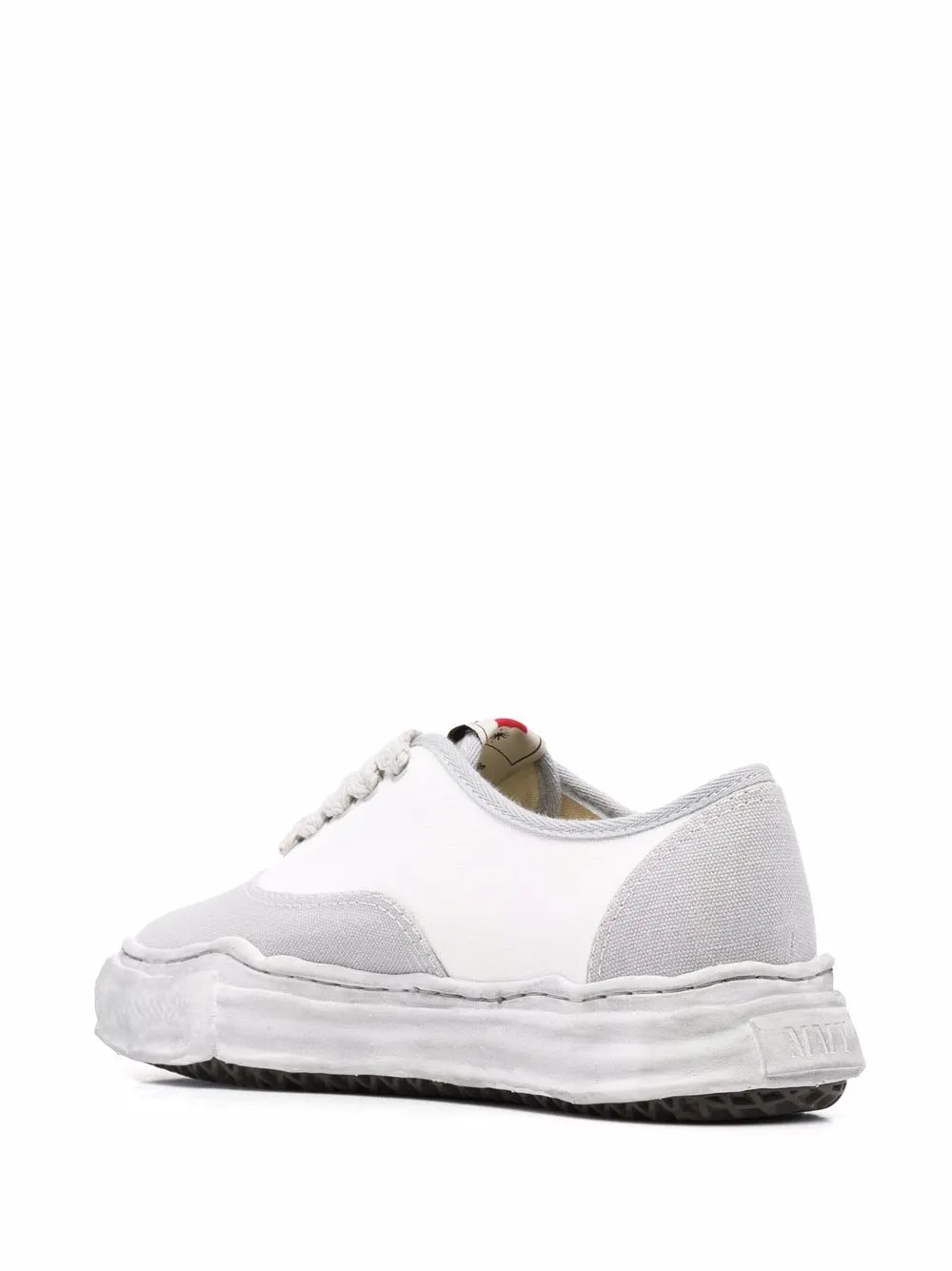  Maison Mihara Yasuhiro Contrasting-panel Design Sneakers - Grey 
