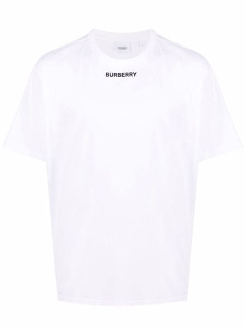 Burberry - logo-print cotton T-shirt