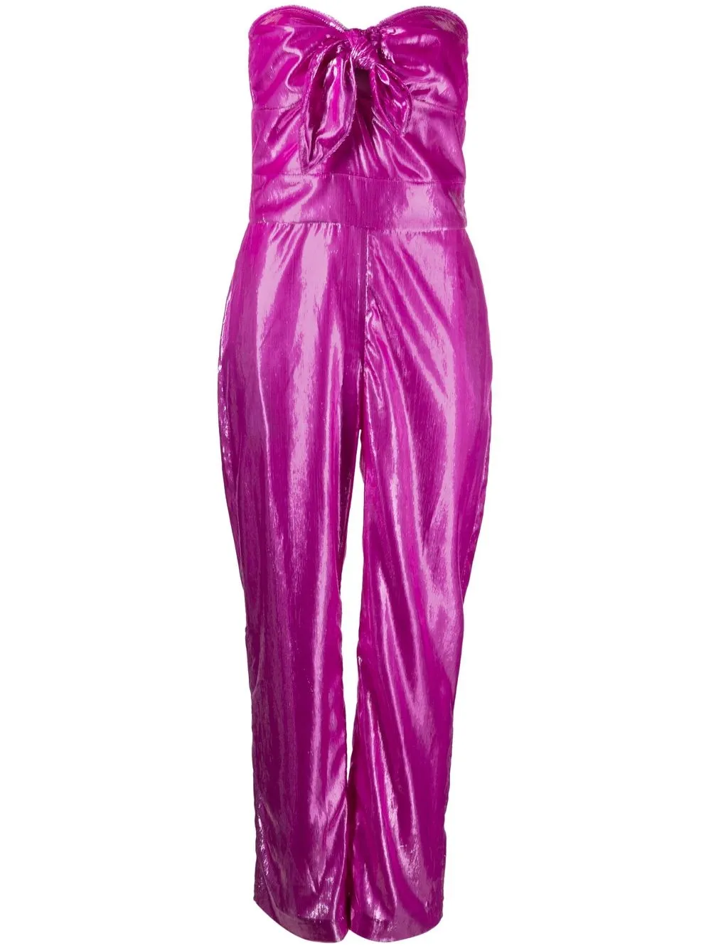 

Antonella Rizza jumpsuit metalizado - Rosado