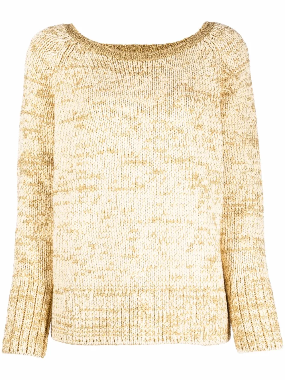 

Antonella Rizza metallic-thread knit jumper - Neutrals