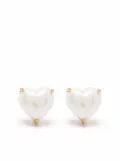 Kate Spade My Love heart earrings - Gold