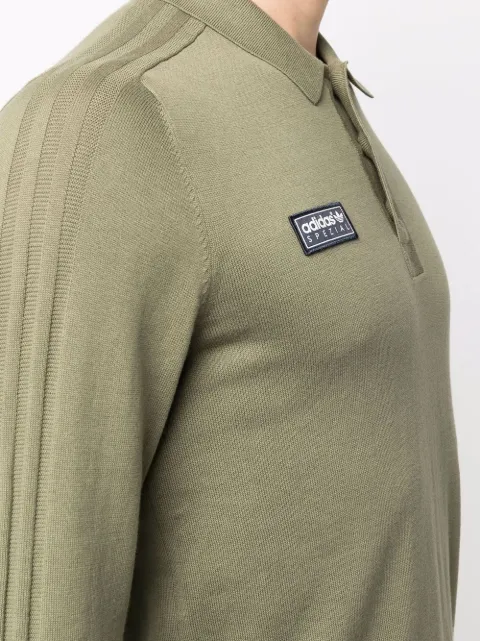 adidas Originals Meanwood Poloshirt GrÃ¼n gruen